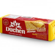 Biscoito Cream cracker sabor manteiga / Duchen 160g
